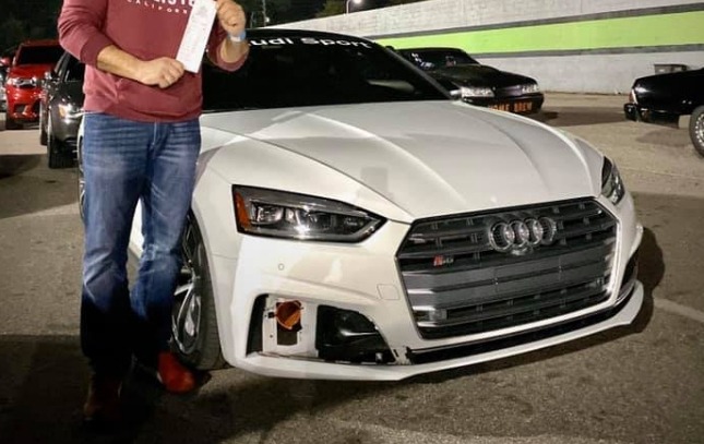 EA839 3.0 B9 S5 sets EA839 1 4 mile record with 10.5 134 pass JB4 tuned Pure Stage 2 Audi S5